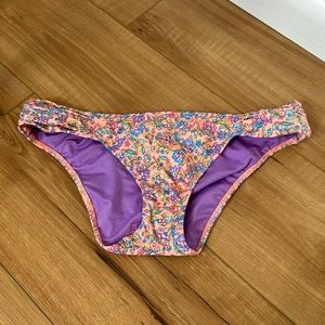 Victoria secret bikini bottom flowers